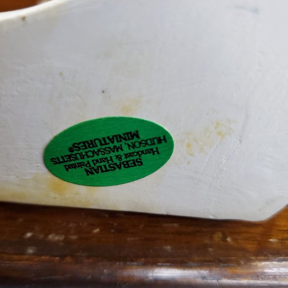 Sebastian Miniature Dealer Plaque - SML 168-A 1976 - Picture 6 of 6